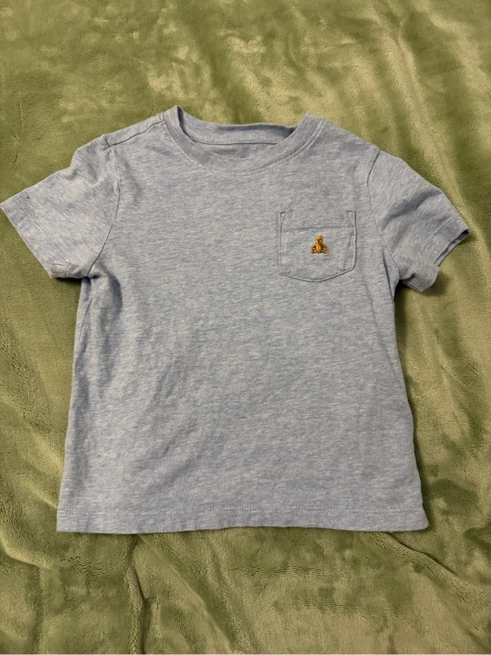 Baby Gap Brannan’s Favorites Blue Bear Pocket Tee 4Y
